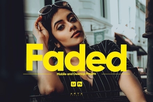 【LR预设】4款 ARTA Presets 褪色电影色调LR调色预设 ARTA – Faded Presets for Lightroom