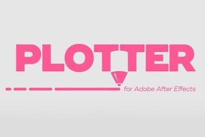 【AE插件】抽象创意矢量艺术视觉特效AE插件 Plotter v1.0 Win汉化版