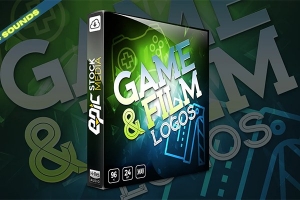 【配乐音效】400个游戏电影LOGO标志转场音效 Epic Stock Media – Game and Film Logo Transitions
