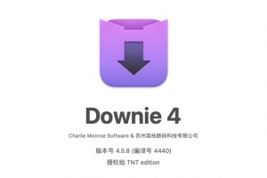 【Mac软件】Mac电脑强大好用的在线视频下载软件 Downie 4.5.8(4440) 中文版