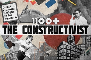 【PNG素材】1100+潮流复古建构主义怀旧建筑人物黑白老照片剪报拼贴画PNG图片素材 The Constructivist 1100+ PNG Collage