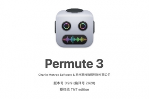 【Mac软件】Mac电脑简单强大的多媒体转换软件 Permute 3 V3.9.9（2628）中文版