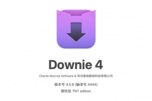 【Mac软件】Mac电脑强大好用的在线视频下载软件 Downie 4.5.9(4444) 中文版