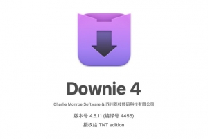 【Mac软件】Mac电脑强大好用的在线视频下载软件 Downie 4.5.11(4455) 中文版