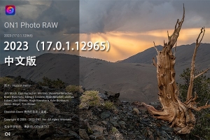 【PS/LR插件/软件】RAW 照片编辑软件 ON1 Photo RAW 2023（17.0.1.12965）Win/Mac中文版