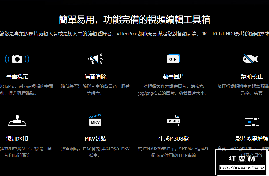 【软件】简单易用的4K视频编辑格式转换录屏下载多媒体处理软件 VideoProc Converter 4K V5.1 Win/Mac中文版插图(2) 【软件】简单易用的4K视频编辑格式转换录屏下载多媒体处理软件 VideoProc Converter 4K V5.1 Win/Mac中文版插图(2)