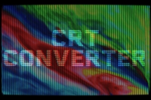 【AE插件】复古像素化CRT显示器效果转换故障失真闪烁特效 Megakrunch – CRT Converter Win/Mac版
