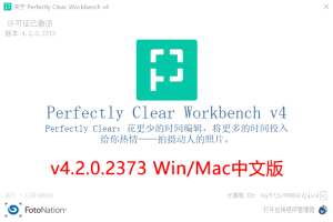 【软件】照片自动廋脸美妆滤镜智能清晰调色修图软件 Perfectly Clear WorkBench V4.2.0.2373 Win/Mac中文版