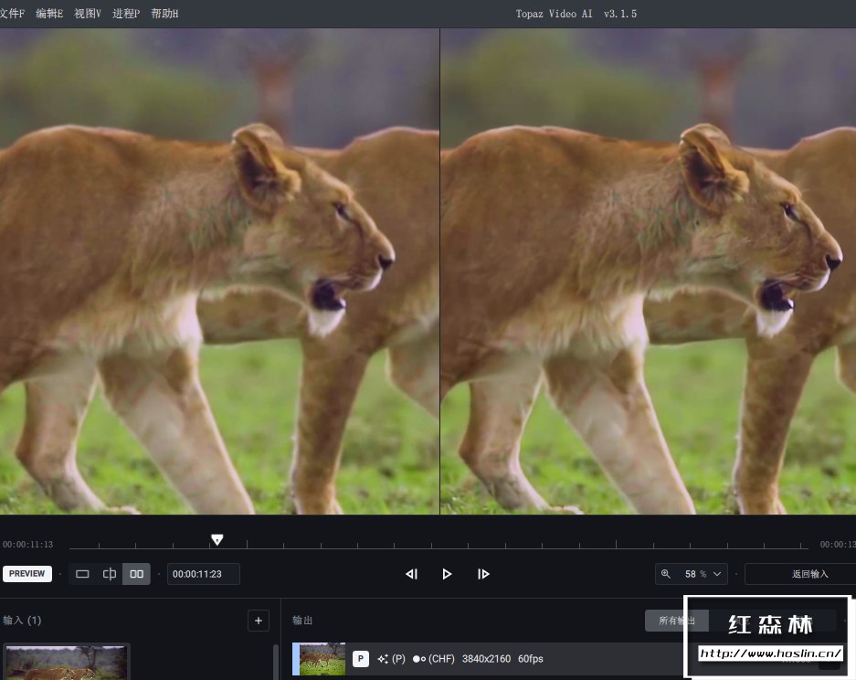 【软件】人工智能视频无损放大软件含AI模型 Topaz Video AI 3.1.5 Win汉化中文版插图(3) 【软件】人工智能视频无损放大软件含AI模型 Topaz Video AI 3.1.5 Win汉化中文版插图(3)