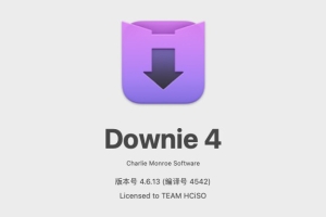 【Mac软件】Mac电脑强大好用的在线视频下载软件 Downie 4.6.13(4542) 中文版