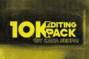 【AE预设】AE视频剪辑叠加素材调色音效包装预设资源包 10K Editing Pack