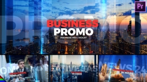 【PR模板】科技感公司企业促销图文介绍展示动画 Business Promo