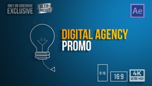 【AE模板】创意销售业务宣传促销展示动画 Digital Agency Promo