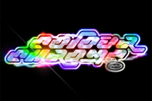400+炫彩发光金属镀铬锡箔反射纹理特效Logo文本图层样式闪电抽象图形PS设计套件 Album Art Archive – Colourchrome