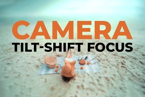 【达芬奇模板】视频虚焦模糊移轴摄影镜头特效 Camera Tilt Shift Focus