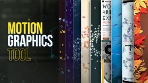 【AE脚本】创建大量动态图形复杂场景MG动画工具 Motion Graphics Tool 汉化版 +使用教程