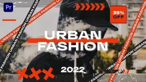 【PR模板】时尚品牌开场秀展示动画 Urban Fashion Opener