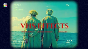 【FCPX插件】复古老旧失真故障VHS效果叠加动画 VHS Effects