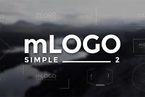 【FCPX插件】30个优雅简洁Logo标志片头动画 motionVFX – mLogo Simple 2