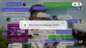 【FCPX插件】12组短信聊天气泡弹窗对话框信息动画 Message Toolkit