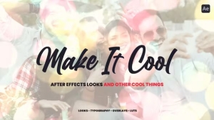 【AE脚本】825种创意视觉特效文字标题叠加光效婚礼调色预设 Make It Cool – 800+ Looks And Assets For After Effects