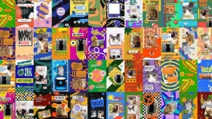 【AE模板】44种现代时尚竖屏卡通图形宣传包装动画 Trendy Vertical Stories Package