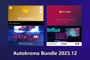 【AE/PR插件】特殊视频格式导入媒体修剪加速渲染输出套装插件 Autokroma bundle 2023.12 CE Win