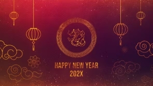 【AE模板】中国风喜庆农历春节LOGO标志开场展示动画 Chinese New Year Logo