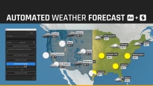 【AE模板/脚本】世界天气预报自动生成图形动画 Automated WEATHER Forecast – Script and Template for After Effects