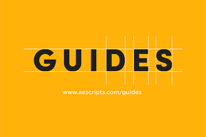 【AE脚本】快速轻松创建参考辅助线工具 Guides v1.1 汉化版 +使用教程