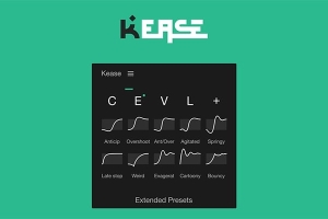 【AE脚本】关键帧缓入缓出曲线调节控制操作动画工具 Kease v2.1.4 + 使用教程
