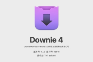 【Mac软件】Mac电脑强大好用的在线视频下载软件 Downie 4.7.5(4680) 中文版