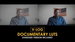 【调色预设】20款电影视频Vlog新闻纪录片摄影标准颜色校正调色LUT预设 V-Log Documentary and Standard LUTs