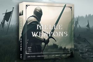 【配乐音效】1948种中世纪战争冷兵器刀剑斧盾交击战斗无损音效 Just Sound Effects – Melee Weapons