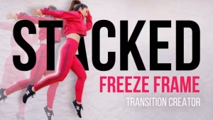 【达芬奇模板】堆叠式冻结帧视频转场过渡预设 Stacked Freeze Frame Transitions