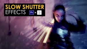 【PR预设】炫酷视频抽帧慢速快门拖影拖尾视觉特效 Slow Shutter Effects