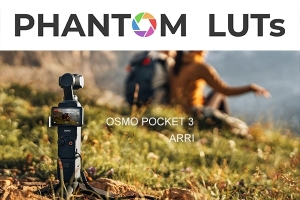 【调色预设】大疆云台相机OSMO POCKET 3仿色阿莱Arri Alexa和电影胶片LUT转换预设 Joel Famularo – Phantom LUTs OSMO POCKET 3