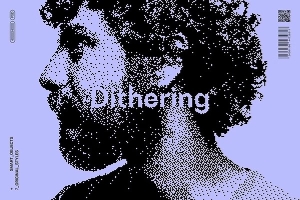 【PSD模板】复古半色调8Bit位图点阵数字像素化照片特效PSD模板 Dithering Bitmap Creator