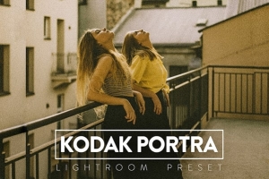 【LR预设】10款复古柯达PORTRA 400 胶片颗粒摄影调色LR手机滤镜 10 KODAK PORTRA Lightroom Presets