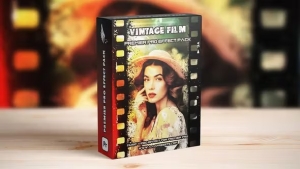 【PR模板】复古老旧电影胶片录像带视频特效及LUT预设 Vintage Old Film Effect