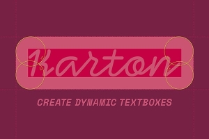 【AE脚本】一键生成动态文本框字幕条聊天气泡动画 Karton v1.1.0 +视频教程