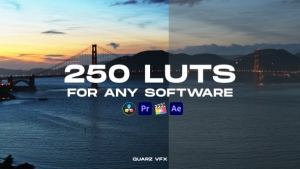 【调色预设】250款电影视频复古大片经典色彩效果调色预设 250 LUT Color Presets