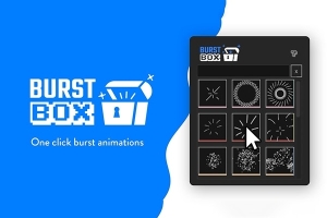 【AE脚本】一键快速制作爆炸波形MG图形动画 BurstBox v1.1 +使用教程
