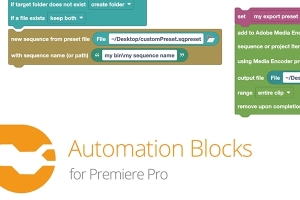 【PR脚本】自动模块化简化任务处理工作流程 Automation Blocks PR v1.1.001 +使用教程