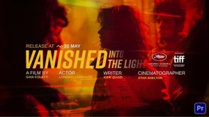 【PR模板】6款好莱坞大片电影片头标题动画 Vanished Cinematic Titles