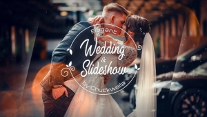 【AE模板】浪漫优雅婚礼照片幻灯片展示动画 Elegant Wedding Slideshow