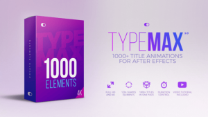 【AE模板】1000+前沿时尚大标题字幕条图文排版动画合集 Big Titles Pack