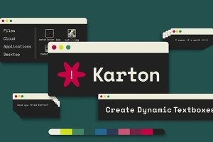 【AE脚本】一键生成动态文本框字幕条聊天气泡动画 Karton v2.0.3 +视频教程