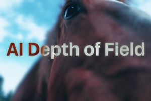 【AE/PR插件】AI人工智能背景模糊增强散景景深效果插件 AI Depth of Field v1.1 Win版