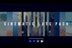 【调色预设】80款工业电影级视频大片专业色彩调色LUT预设 Cinematic LUTs